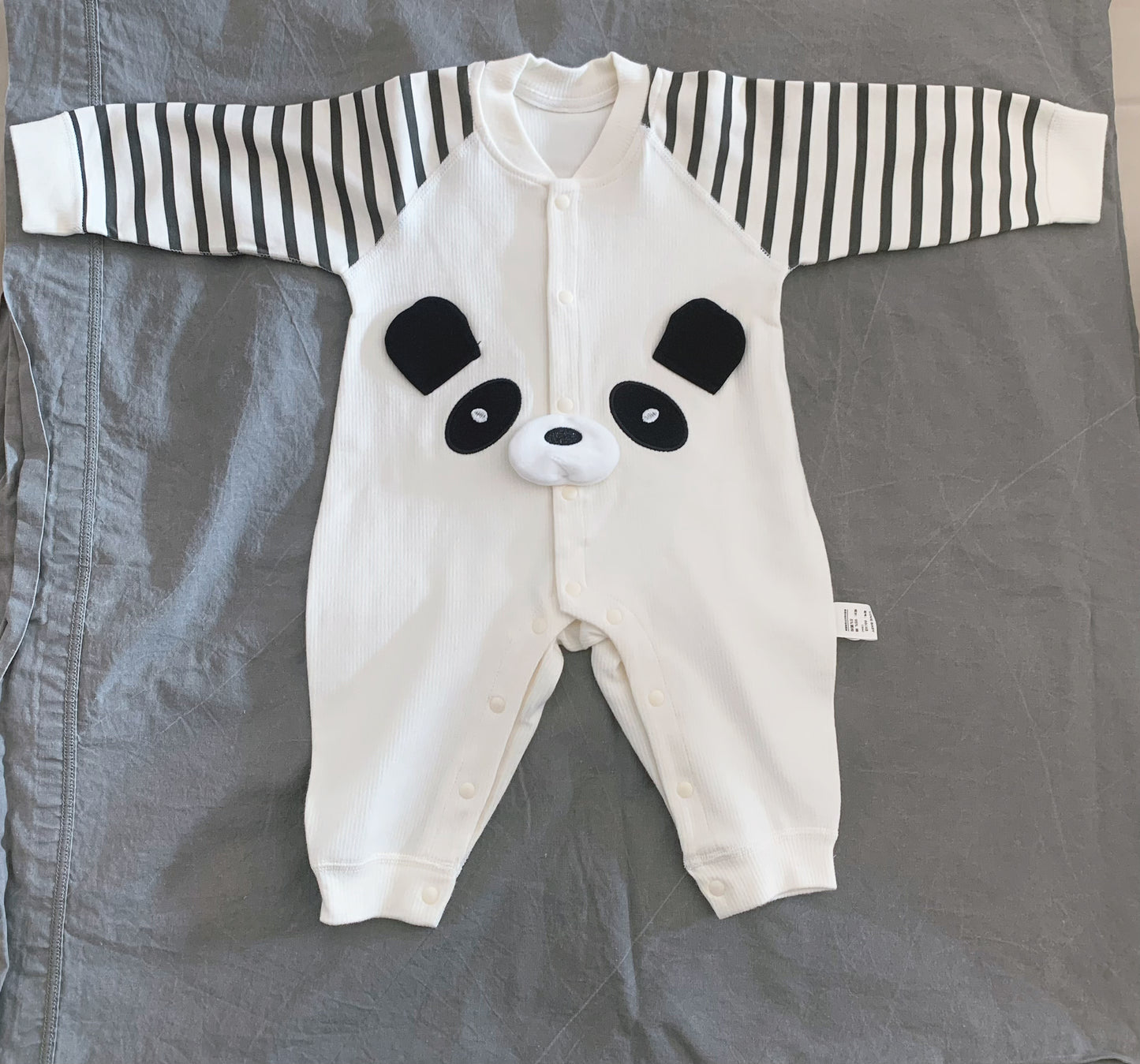 Panda Cotton Bodysuit for Newborn